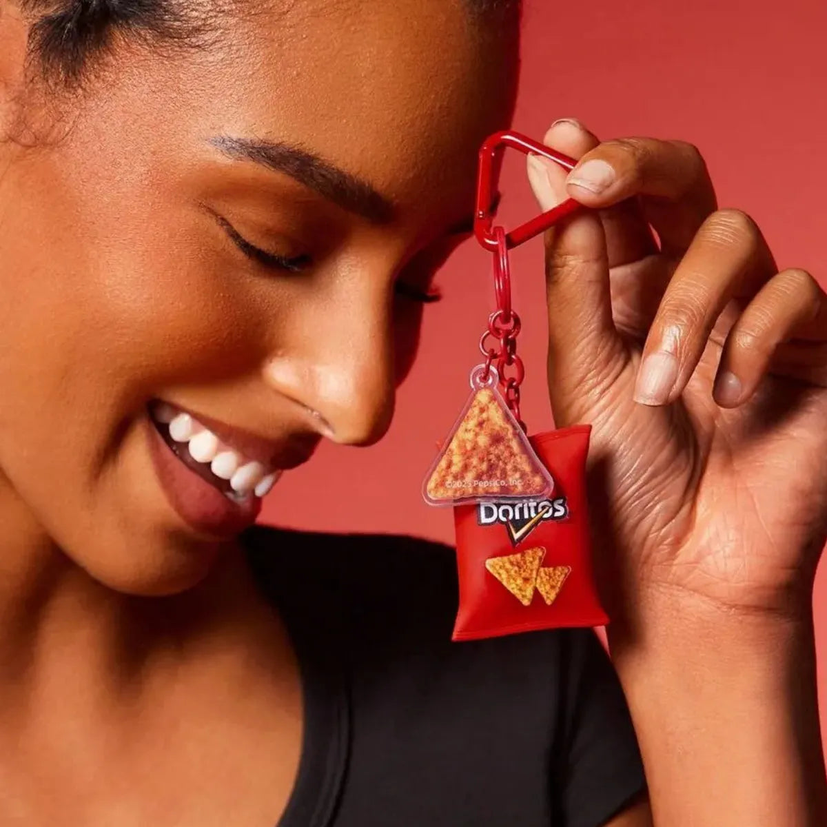 Chaveiro Doritos Pacote Miniatura Vermelho Chip
