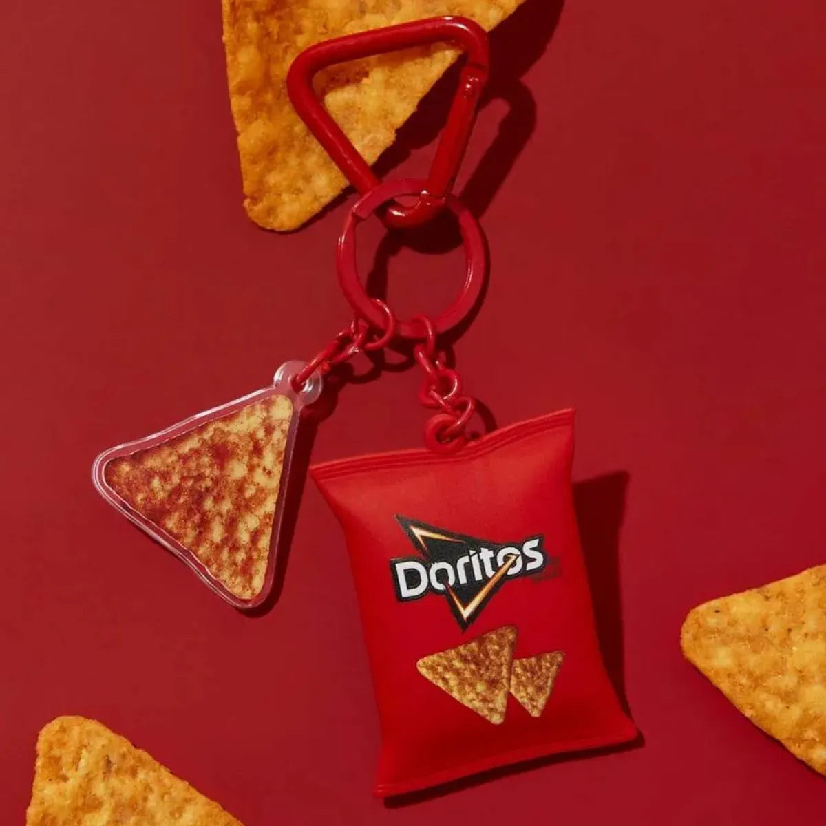 Chaveiro Doritos Pacote Miniatura Vermelho Chip