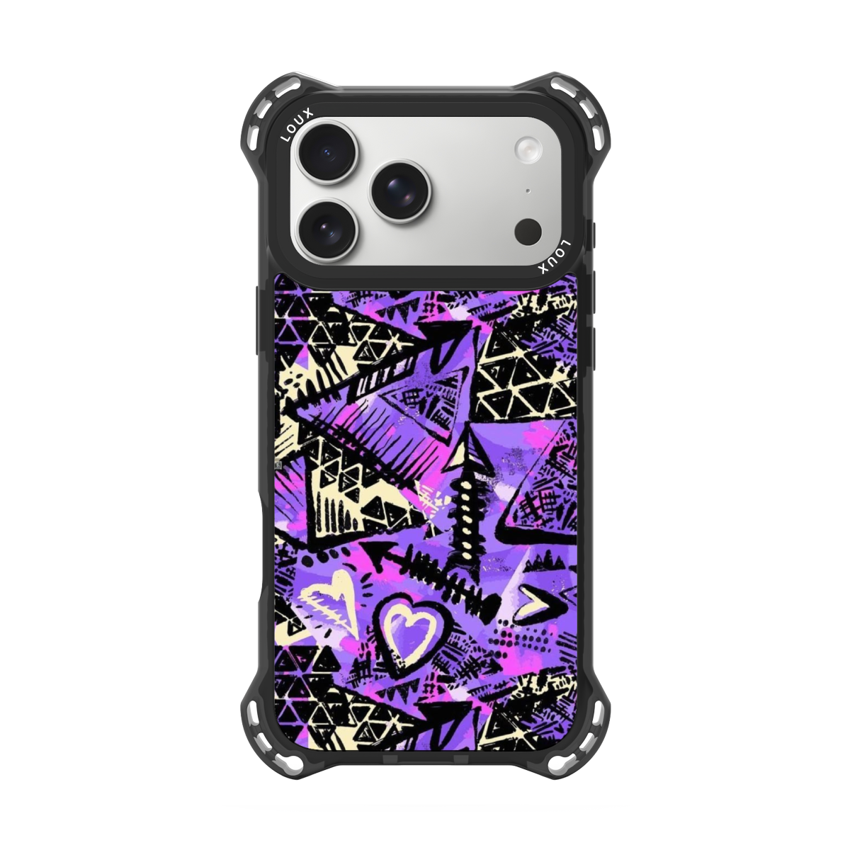 Capa Street Punk Para iPhone Obsidian Loux