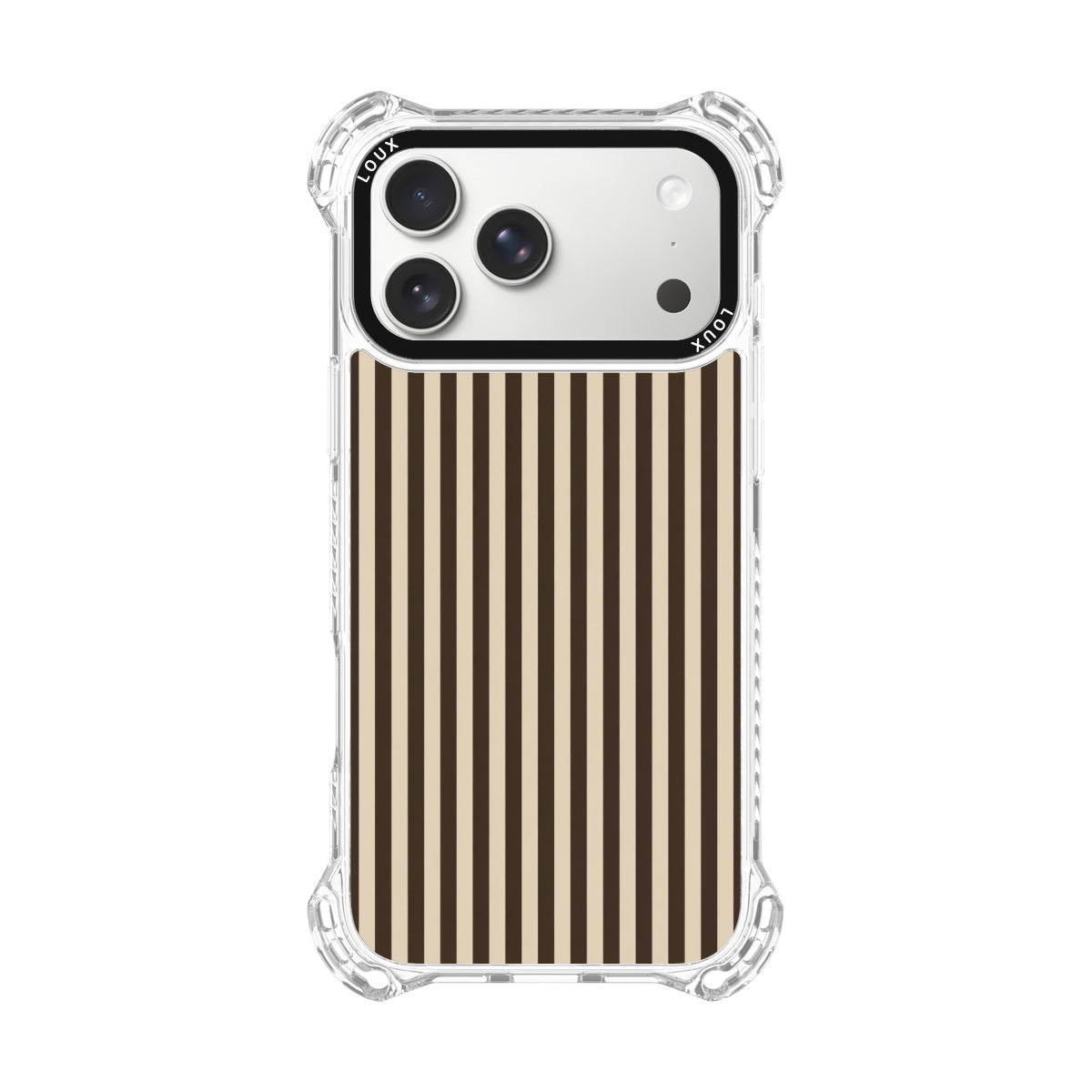 Capa Havana Stripe Para iPhone Obsidian Loux