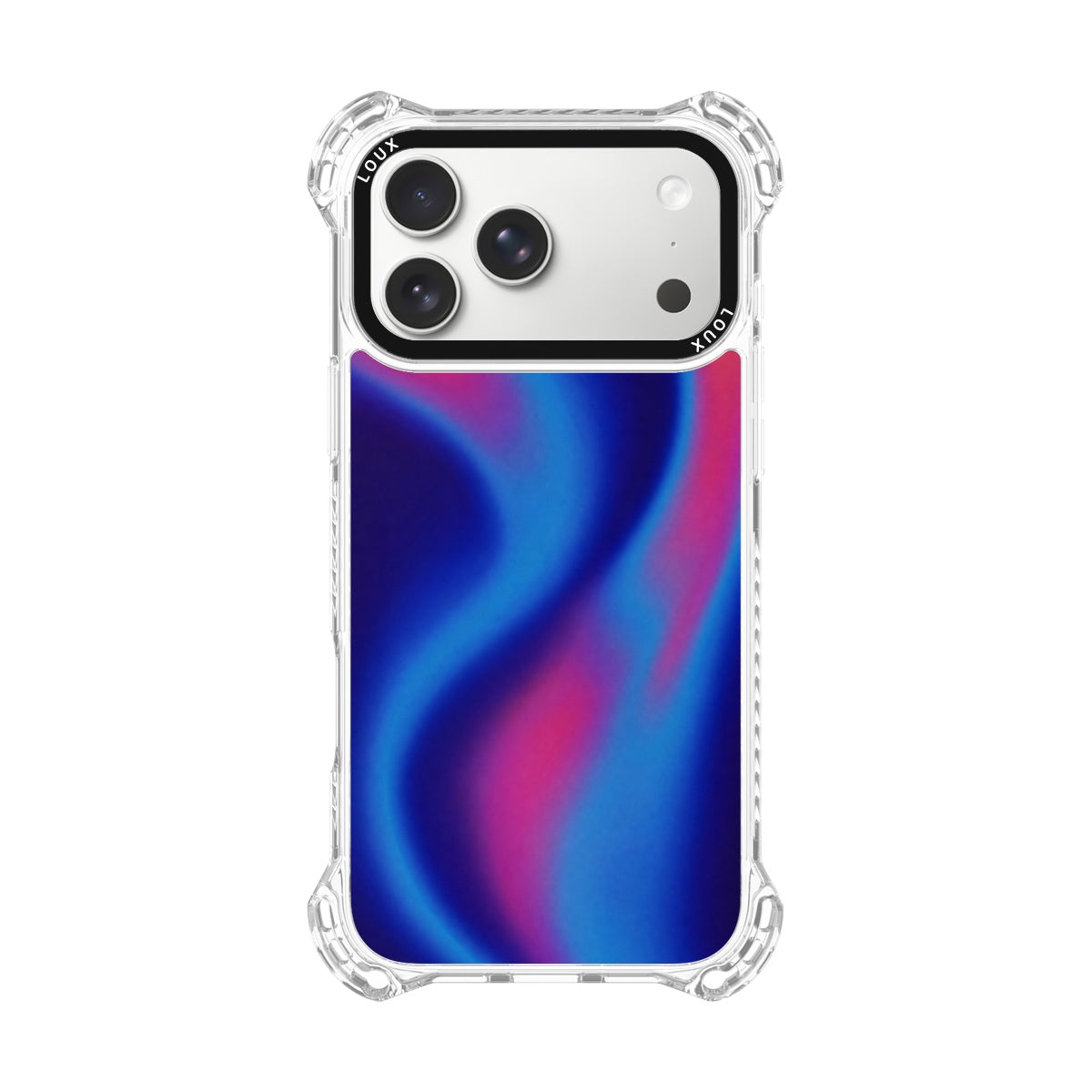 Capa Magenta Wave Para iPhone Obsidian Loux