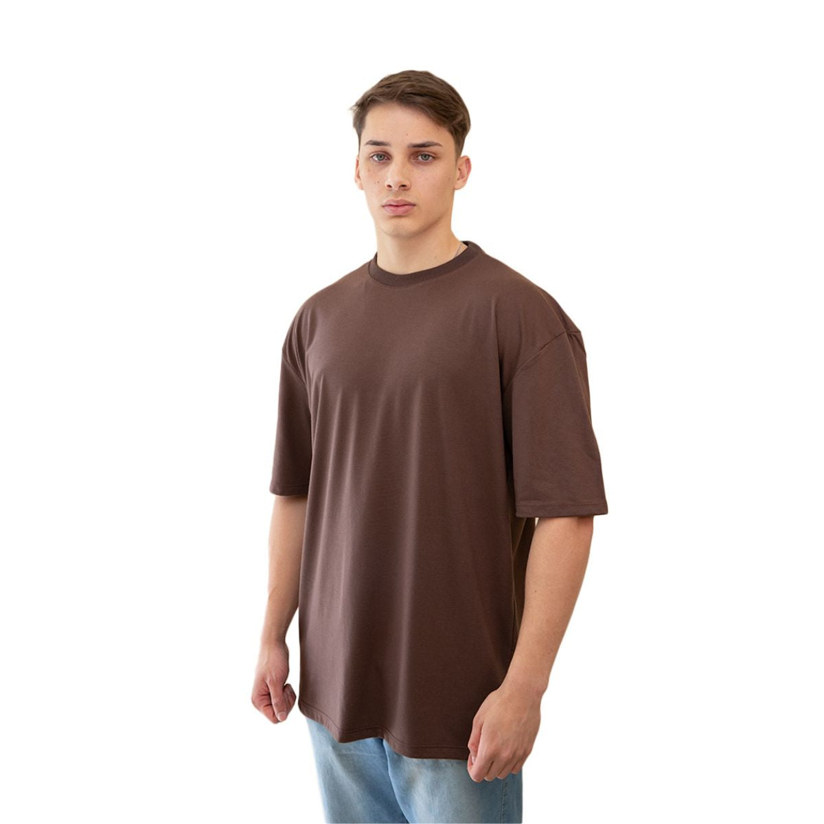 Camiseta Streetwear 160g - Marrom