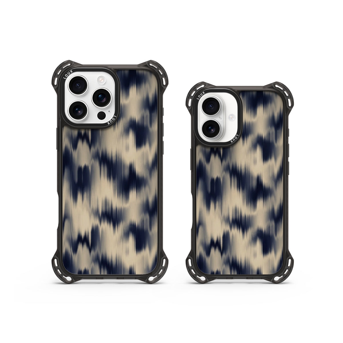 Capa Linen Haze Para iPhone Obsidian Loux