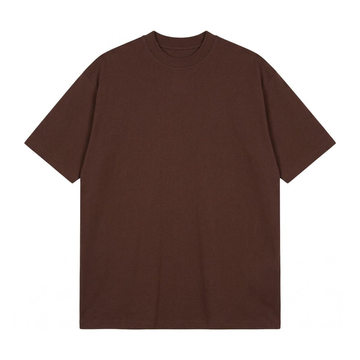 Camiseta Oversized 180g - Marrom
