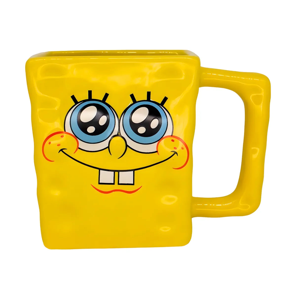 Caneca Bob Esponja Calça Quadrada 3D 450ml