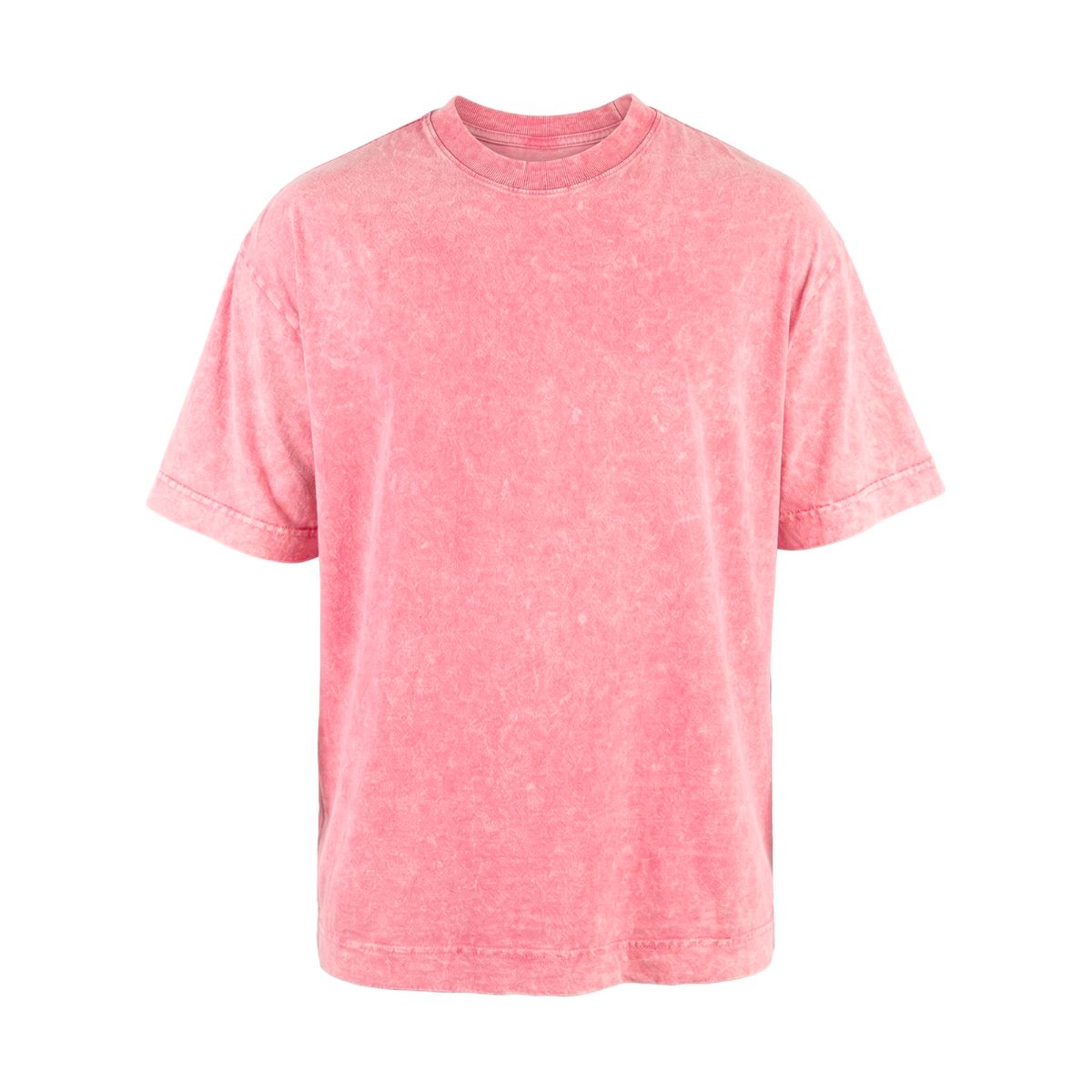 Camiseta Oversized Ample Básica – Rosa Mármore