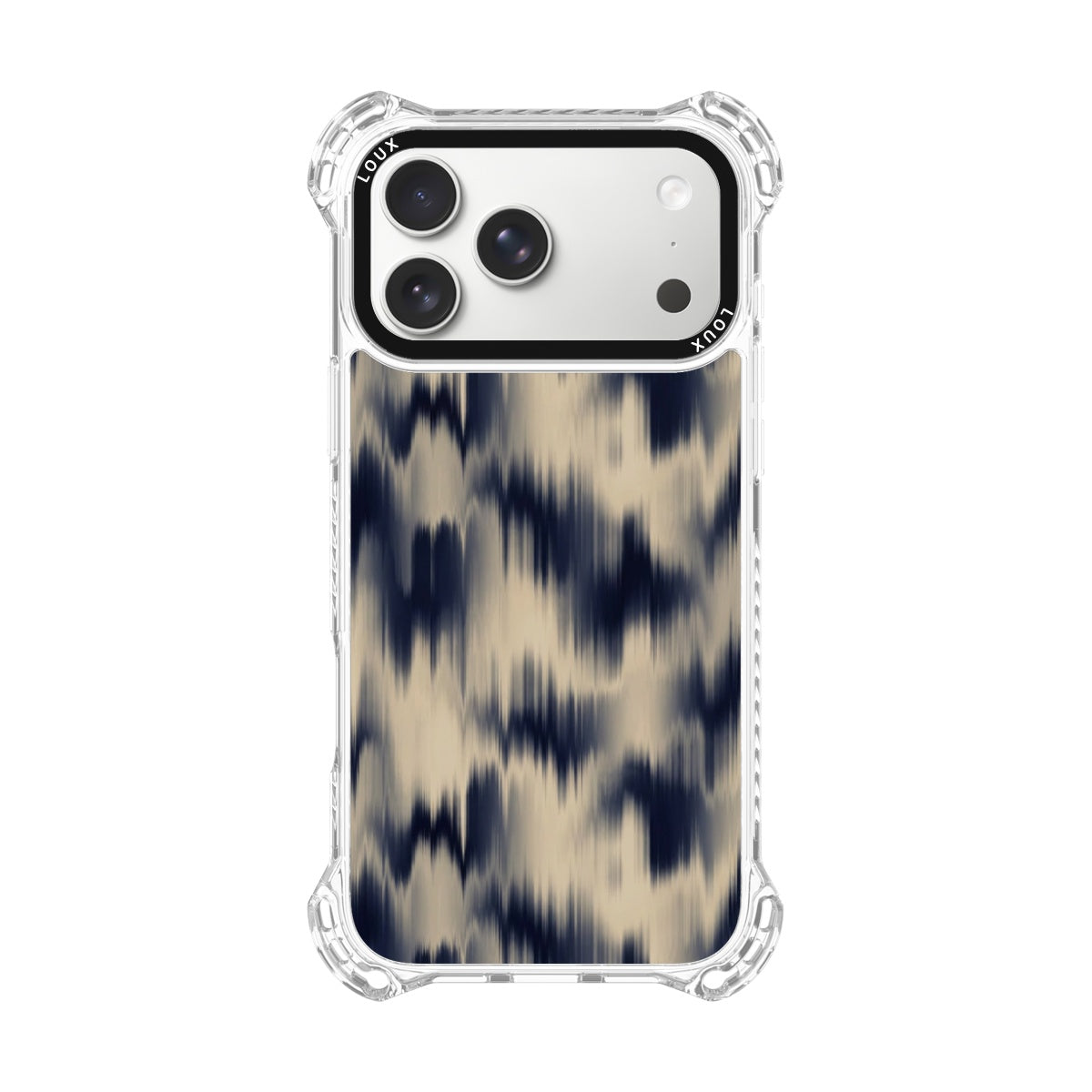 Capa Linen Haze Para iPhone Obsidian Loux