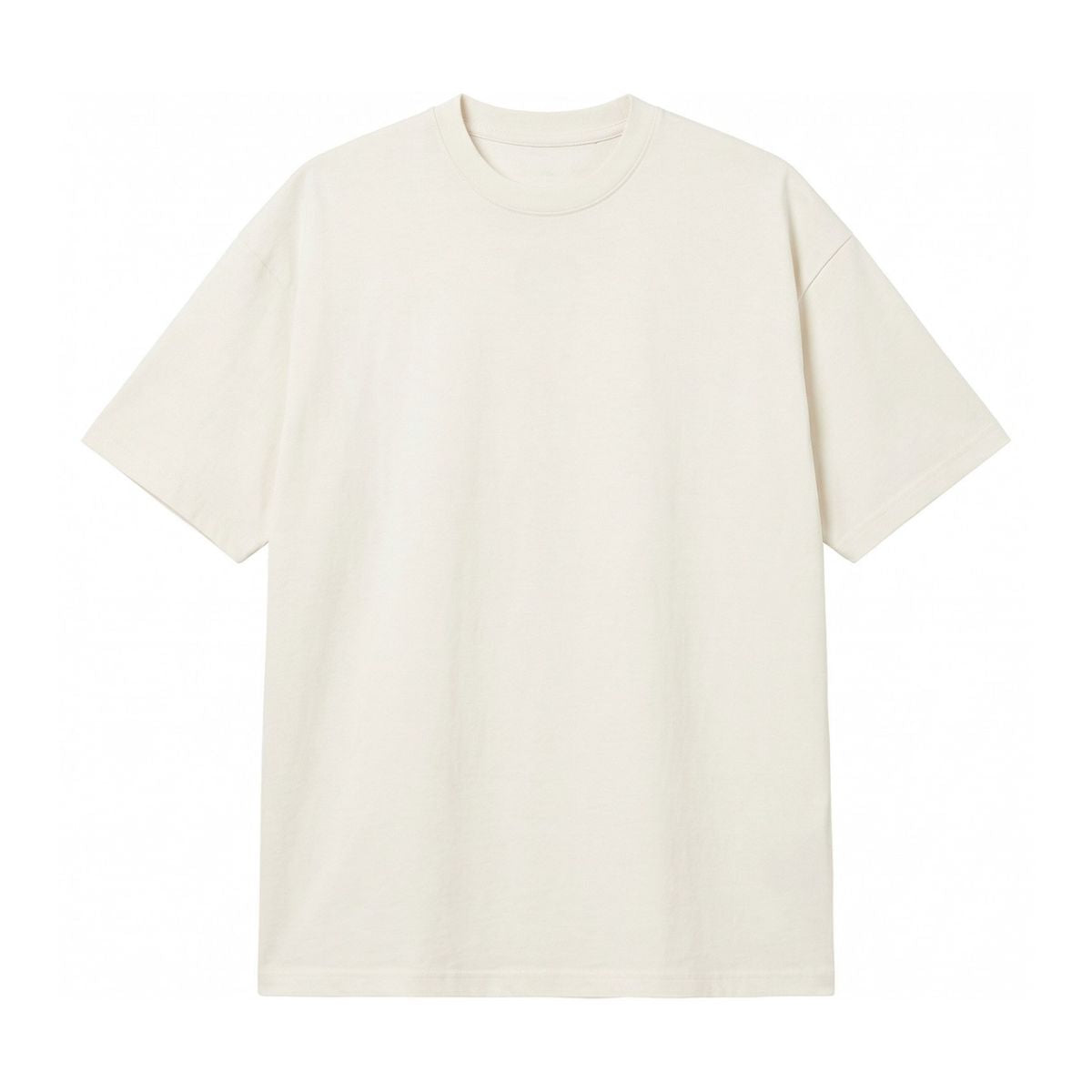 Camiseta Oversized Malhão 220g - Branco Offwhite