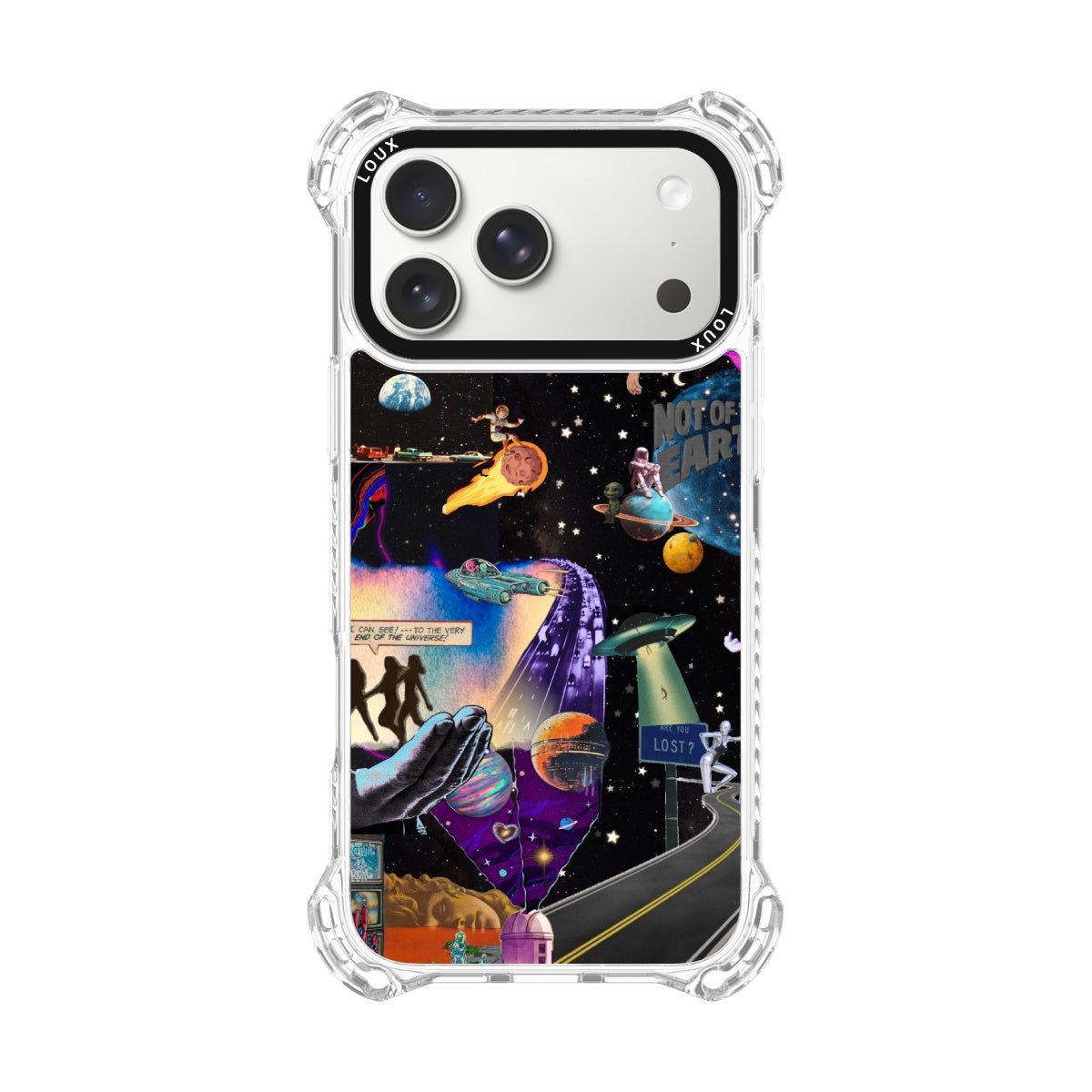 Capa Starway Journey Para iPhone Obsidian Loux
