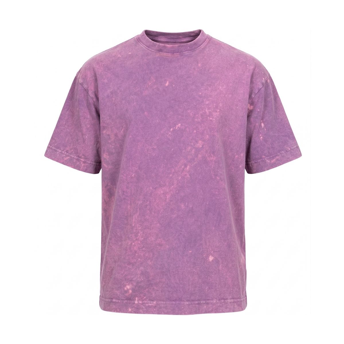Camiseta Oversized Ample Básica – Roxo Mármore