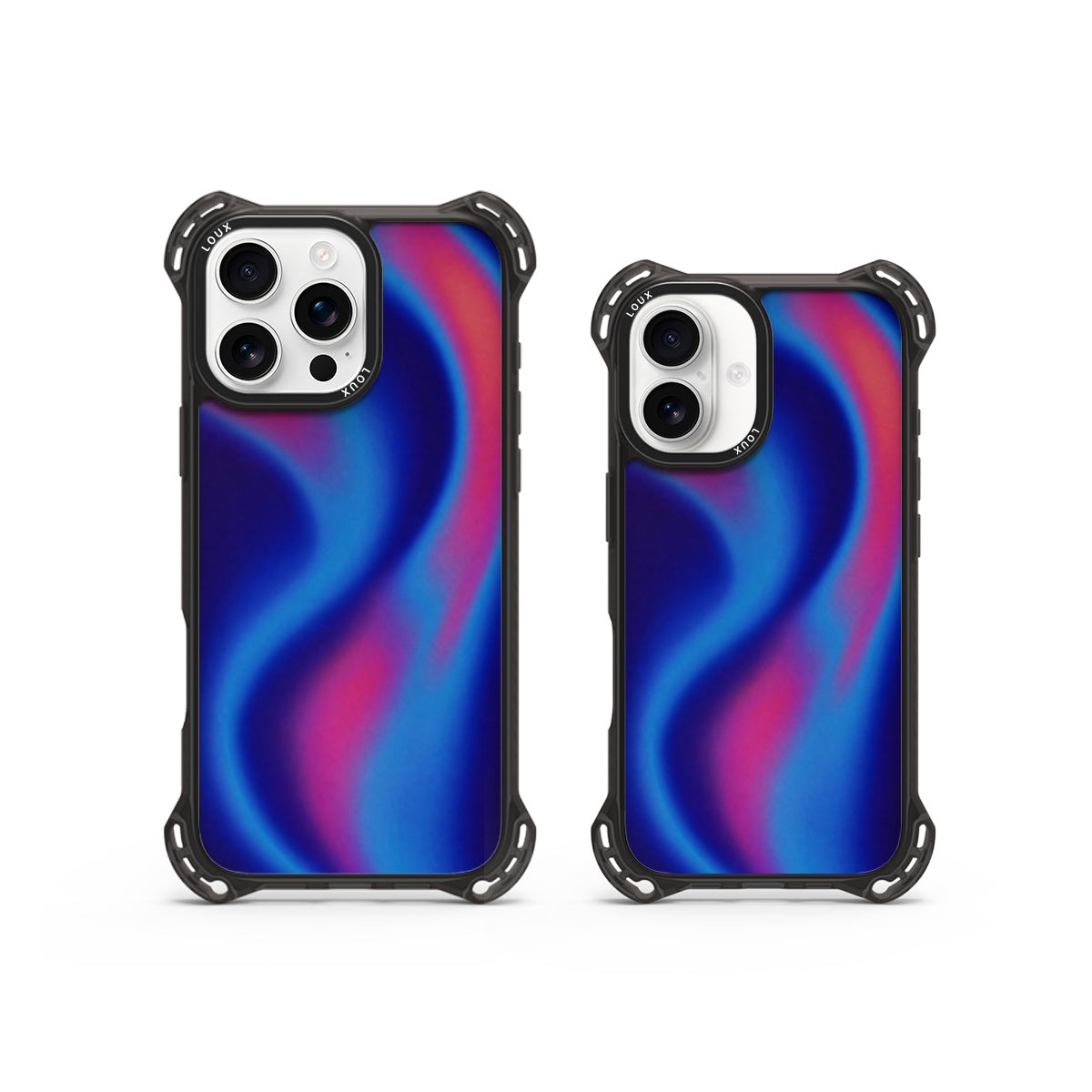 Capa Magenta Wave Para iPhone Obsidian Loux