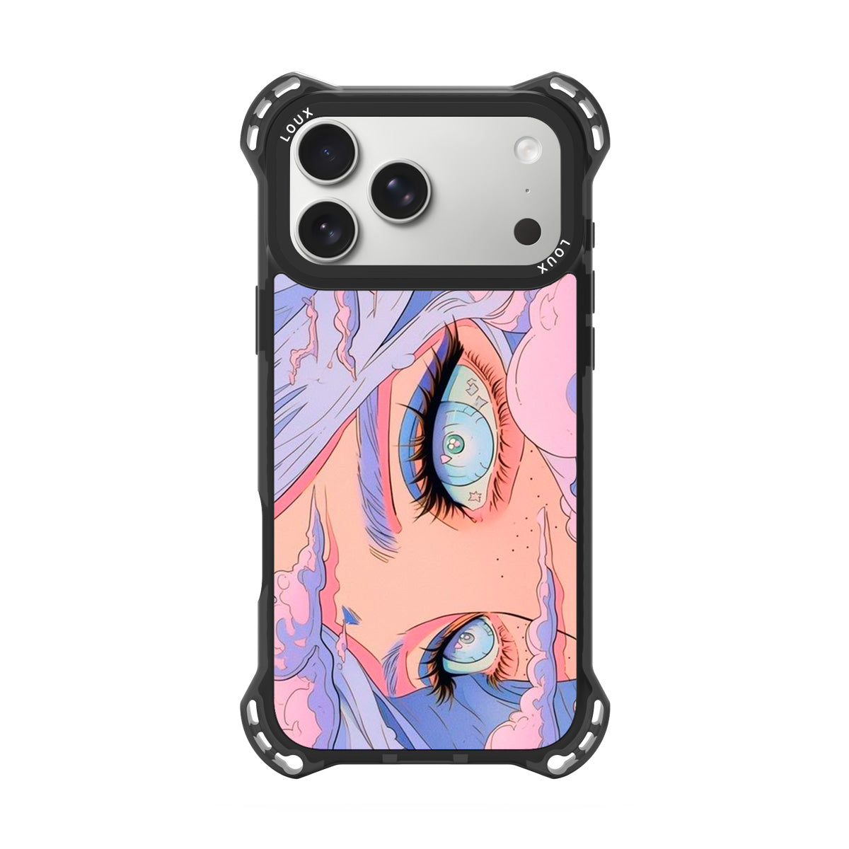 Capa Dreamy Eyes Para iPhone Obsidian Loux