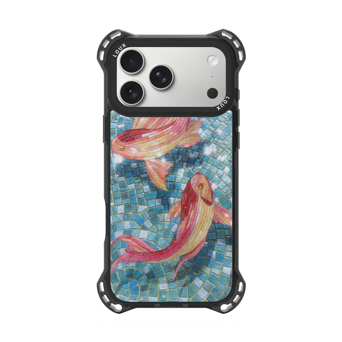 Capa Koi Pond Para iPhone Obsidian Loux