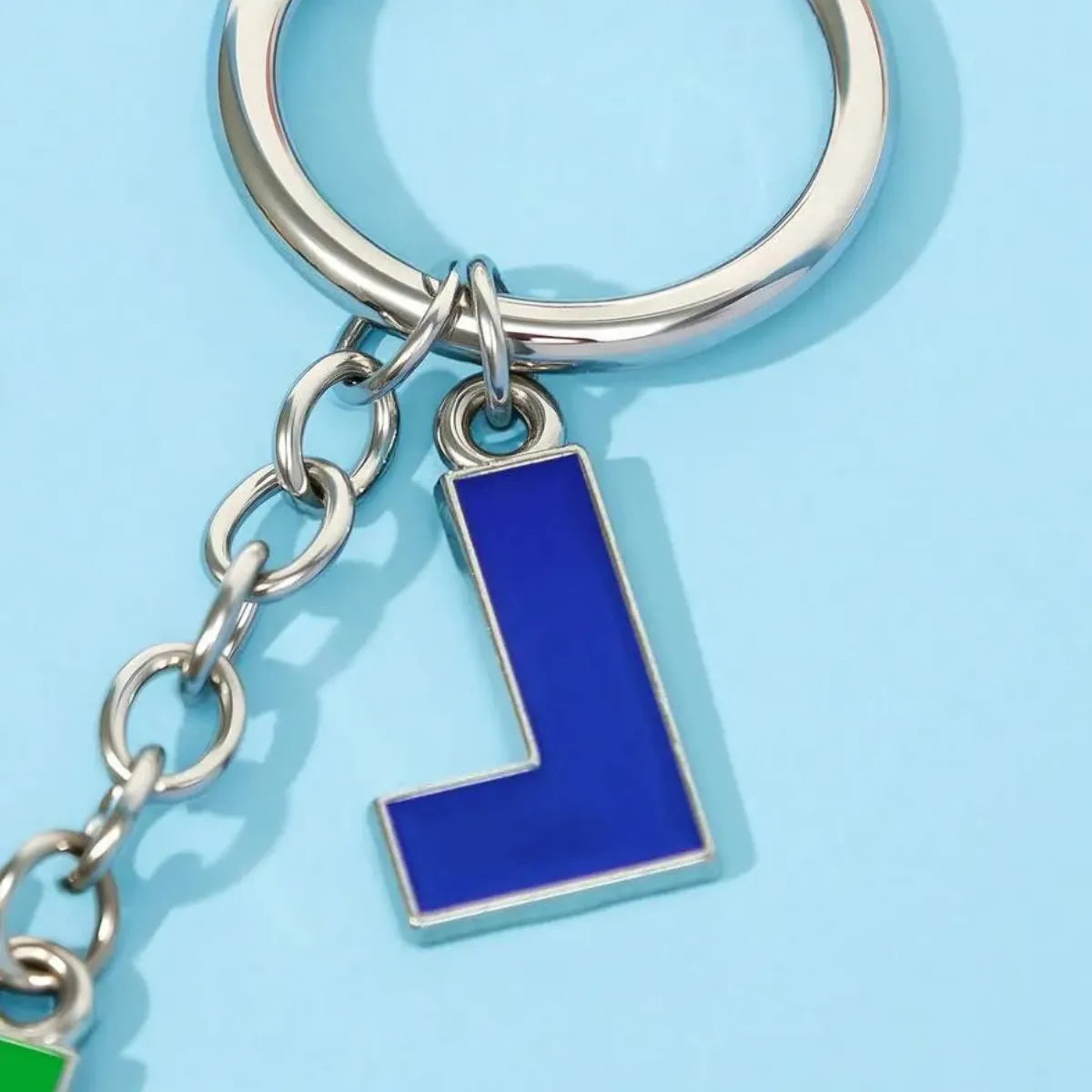 Chaveiro Tetris Metal Esmaltado Peças Coloridas Gamer Retrô