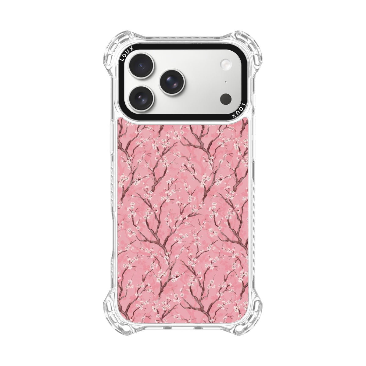 Capa Sakura Bloom Para iPhone Obsidian Loux