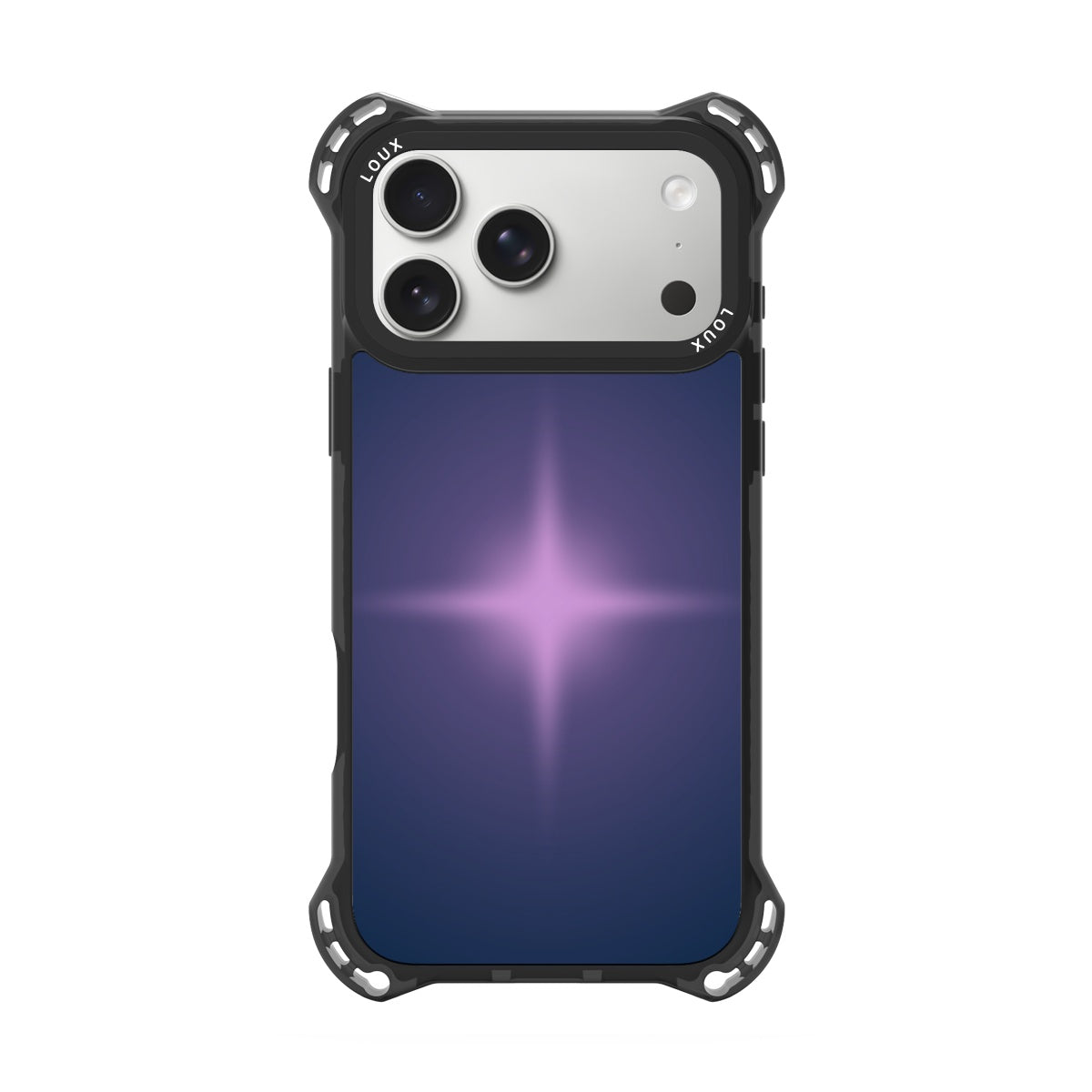 Capa Supernova Galáxia Para iPhone Obsidian Loux