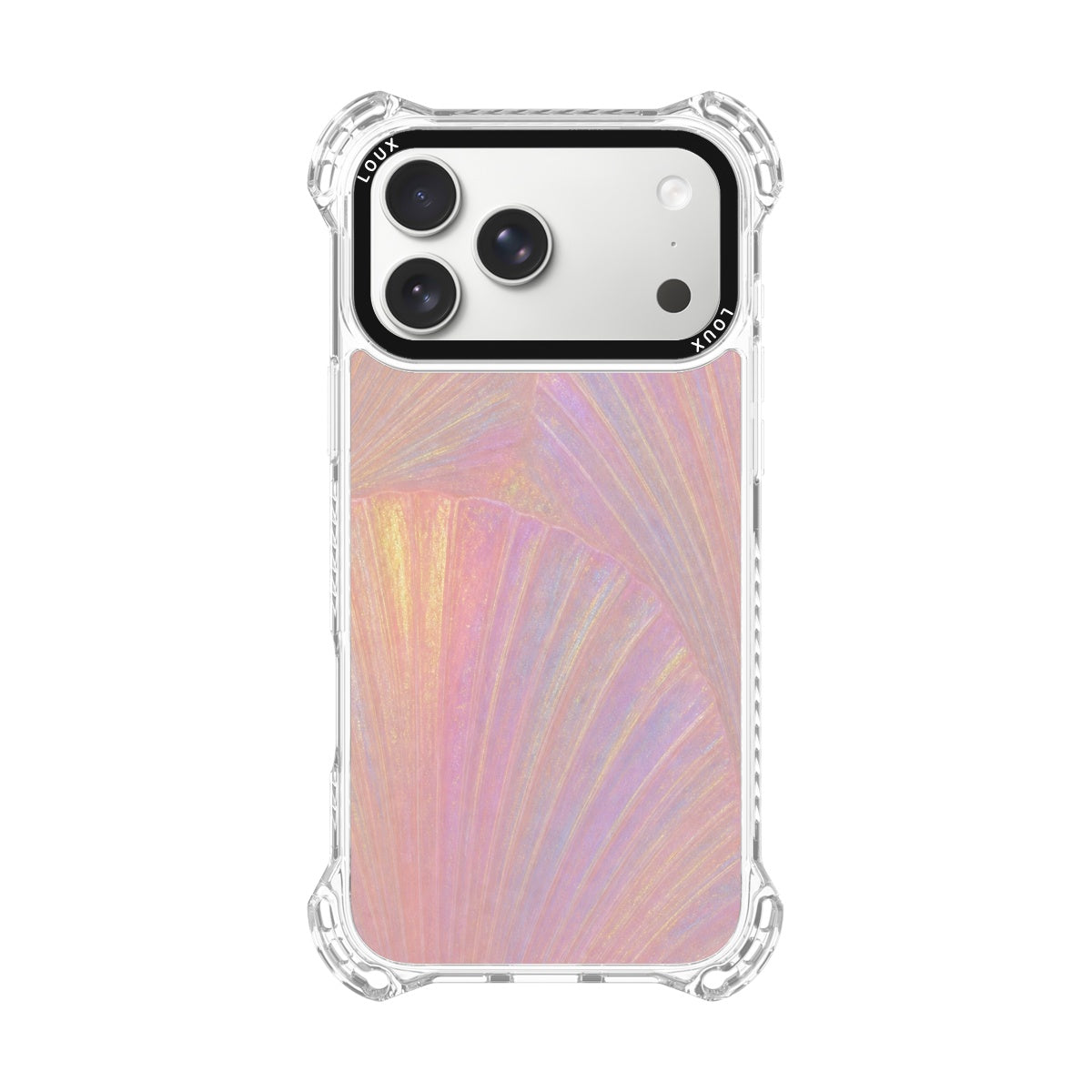 Capa Opal Shell Para iPhone Obsidian Loux