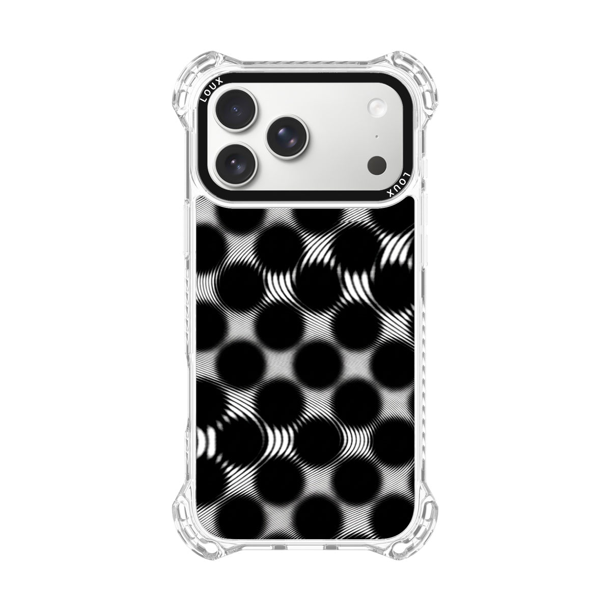 Capa Optical Gravity Para iPhone Obsidian Loux