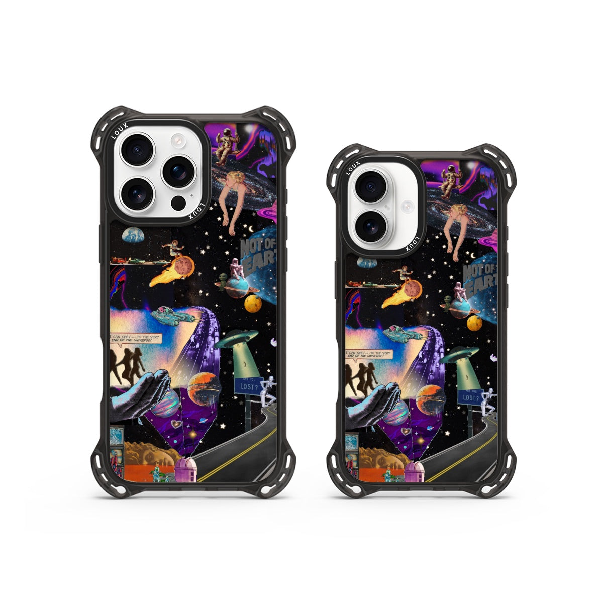 Capa Starway Journey Para iPhone Obsidian Loux