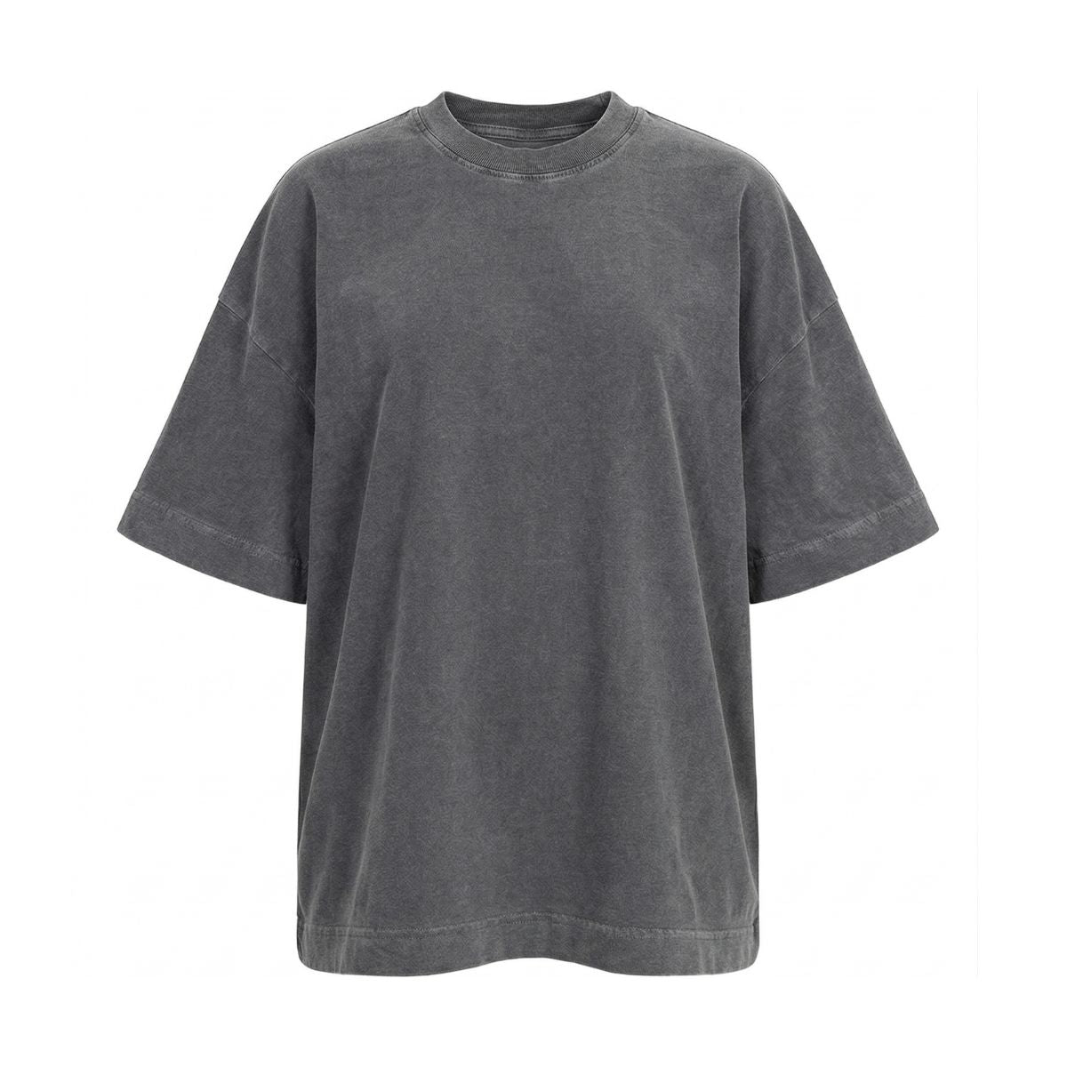 Camiseta Oversized Ample Básico 220g – Chumbo