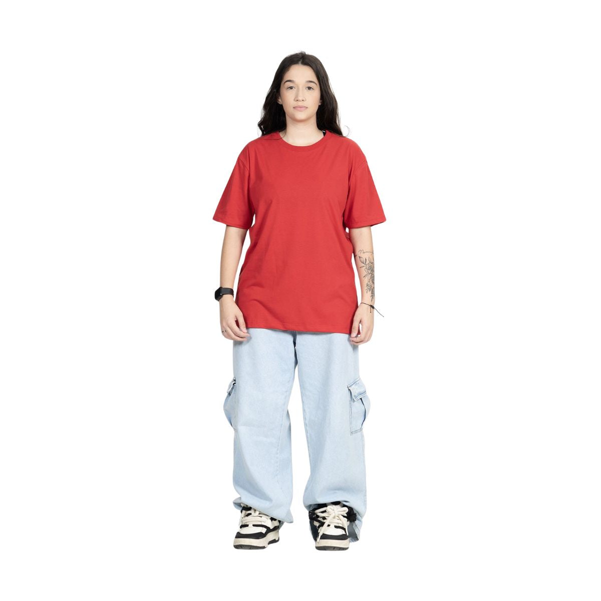 Camiseta Casual Básico 160g – Vermelha