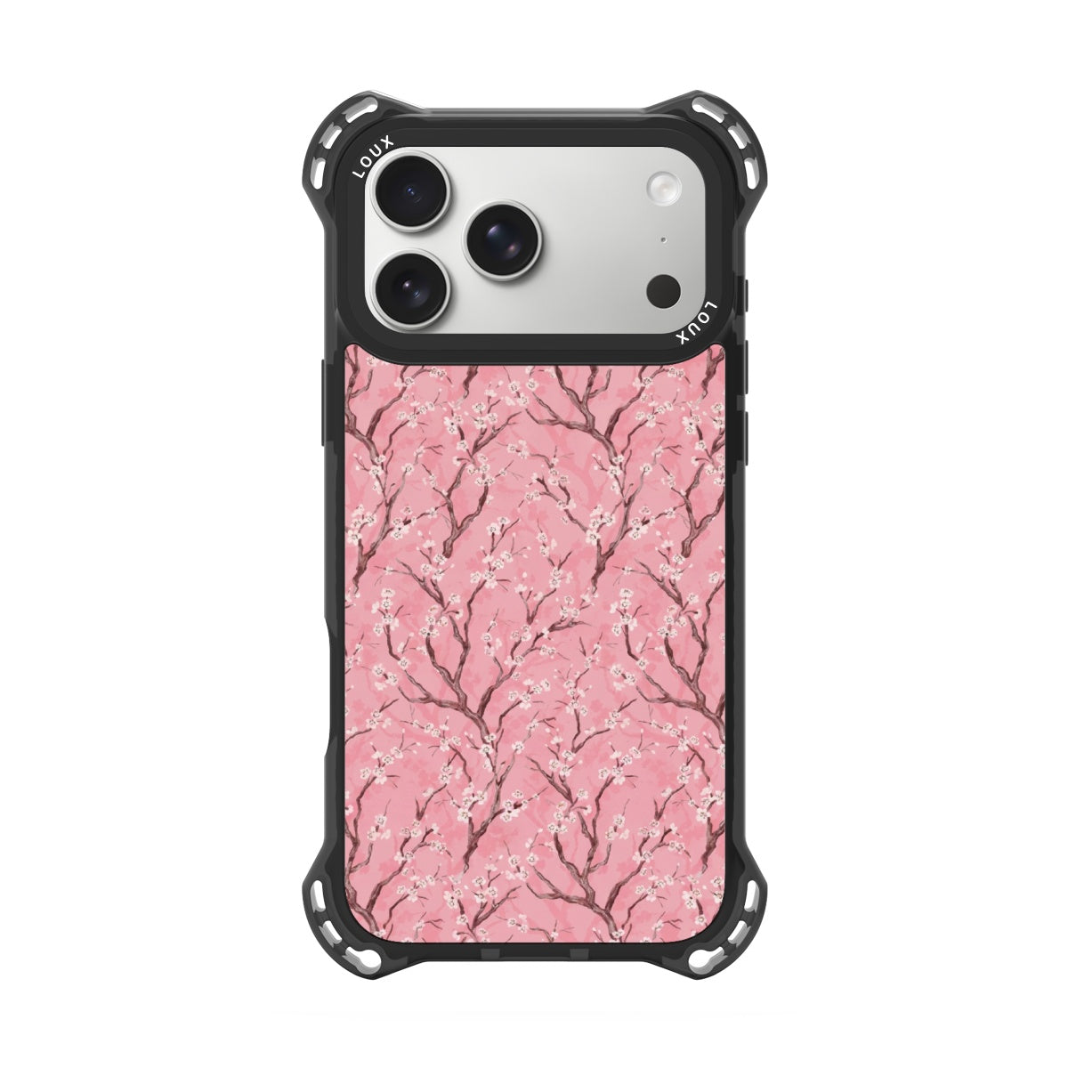 Capa Sakura Bloom Para iPhone Obsidian Loux