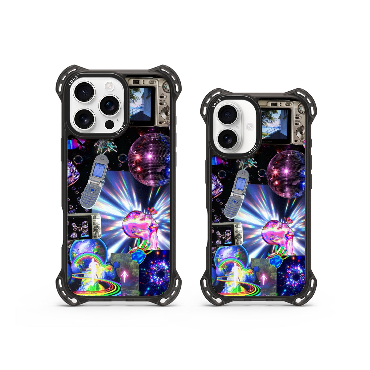 Capa Radiant Entity Para iPhone Obsidian Loux
